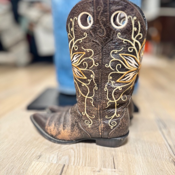 Vintage Durango Western Cowboy boot size 37 - Picture 3 of 6